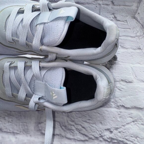 Adidas Womens Qt Racer Sport FY5673 Blue Running Shoes Sneakers Size 9.5 - Picture 12 of 13